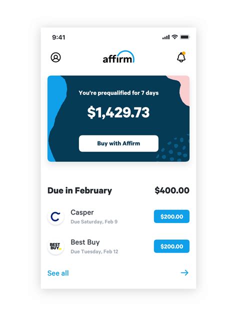Affirm provides a real-time loan decision in seconds without affecting your credit score. . Affirm credit